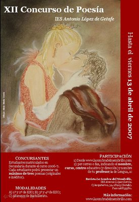 Cartel del XII Concurso de poesía IES A. López